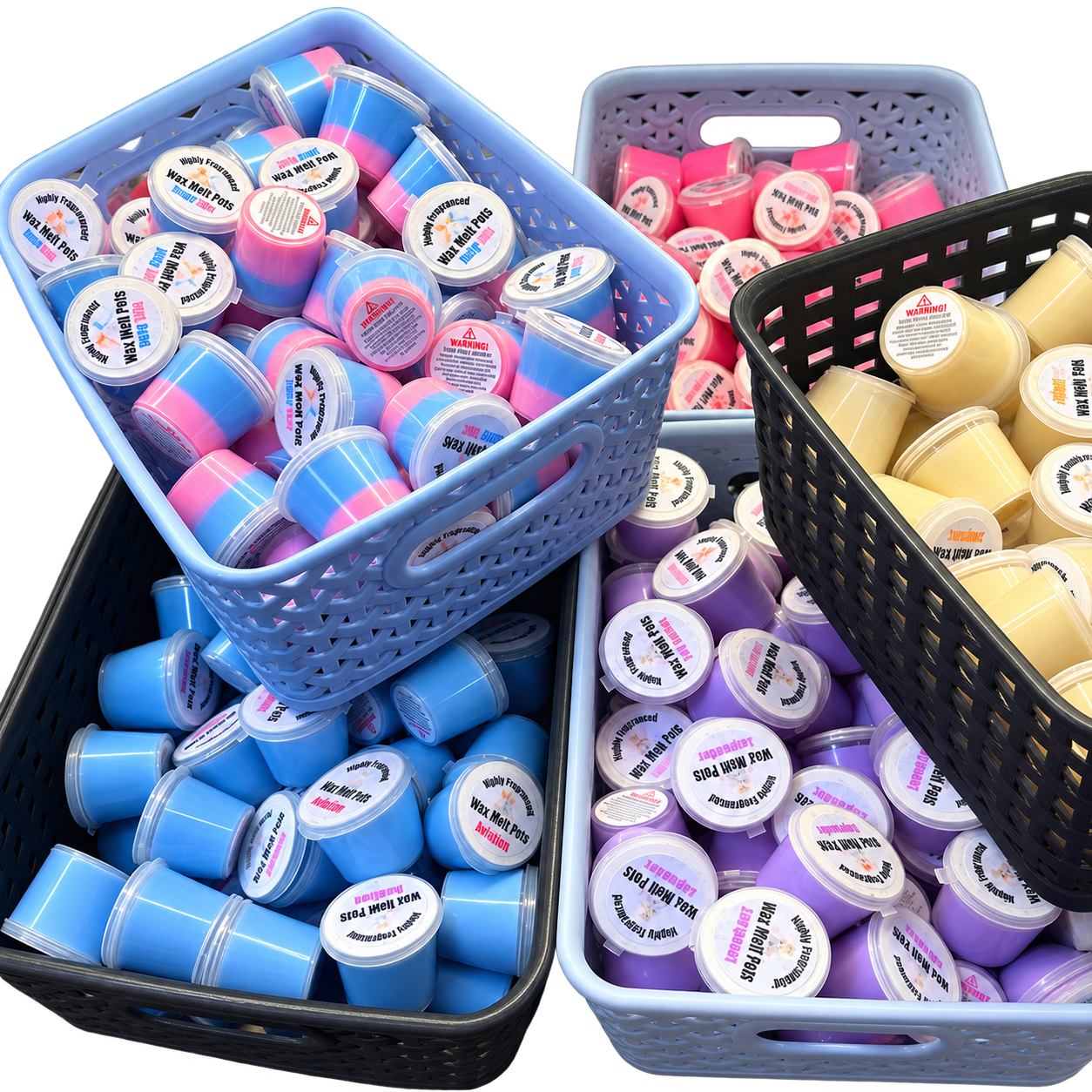 20 Highly Fragranced 1oz Wax Melt Pots