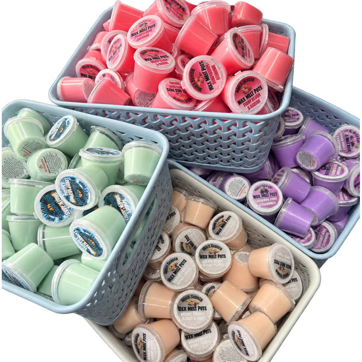 1oz Wax Melt Pots - Choose Your Scent